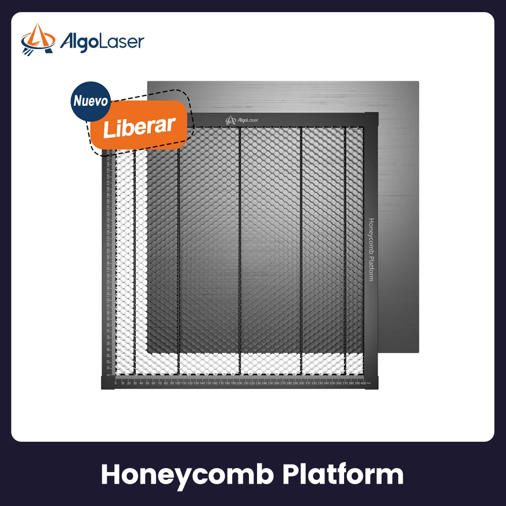 Algolaser Honeycomb Work Table 450*450mm Honeycomb Laser Bed Desktop Protection Metal Plate Honeycomb Panel for Engraver/Cutter