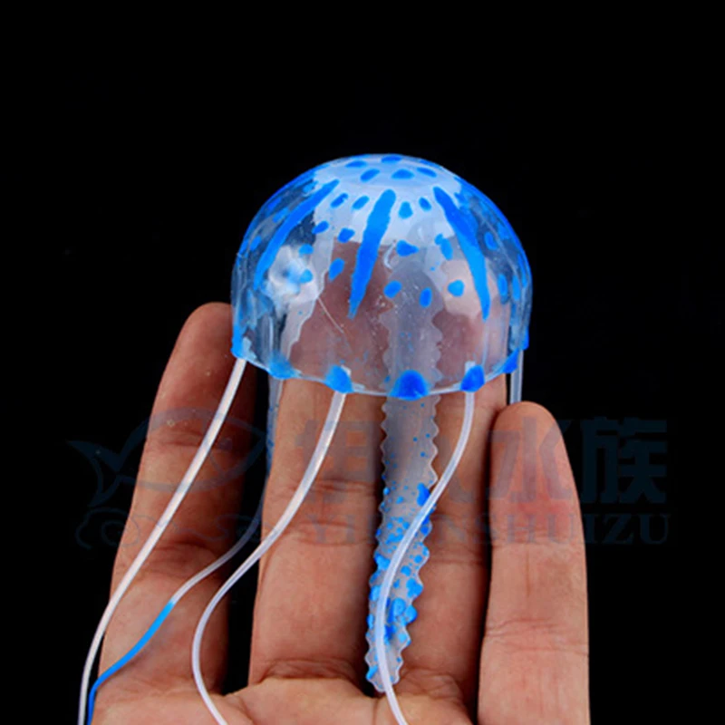 Fish Tank Aquarium Decor Jellyfish Mini Submarine Ornament fish tank ornaments fish tank decorations aquarium ornaments