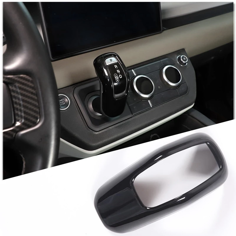Per Land Rover Defender 90 110 130 2020-2023 Car Gear Shift Head Cover Trim Stickers Parts