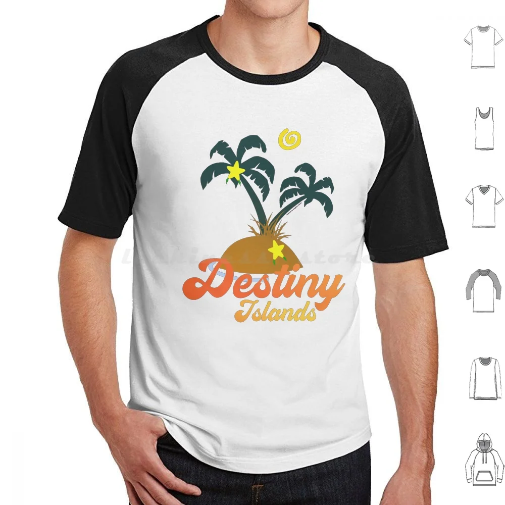 Destiny Islands , From Kingdom Hearts T Shirt Cotton Uomo Donna Stampa Fai Da Te Kingdom Hearts Kingdom Hearts Ricorda Kh Kh2 Kh3 Khcom
