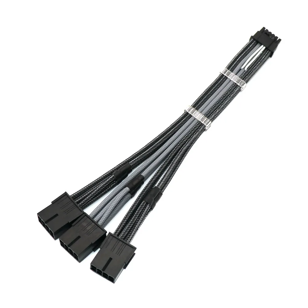 Cabo de Extensão Placa Gráfica Gpu Premium 12vhpwr 12 Mais 4pin para Pcs Pci-e 8pin 16awg Pcie 5.0 Rtx3090ti - Imagem 2