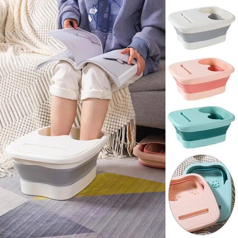 Foldable Foot Bath Tub Home Simple Massage Health Portable