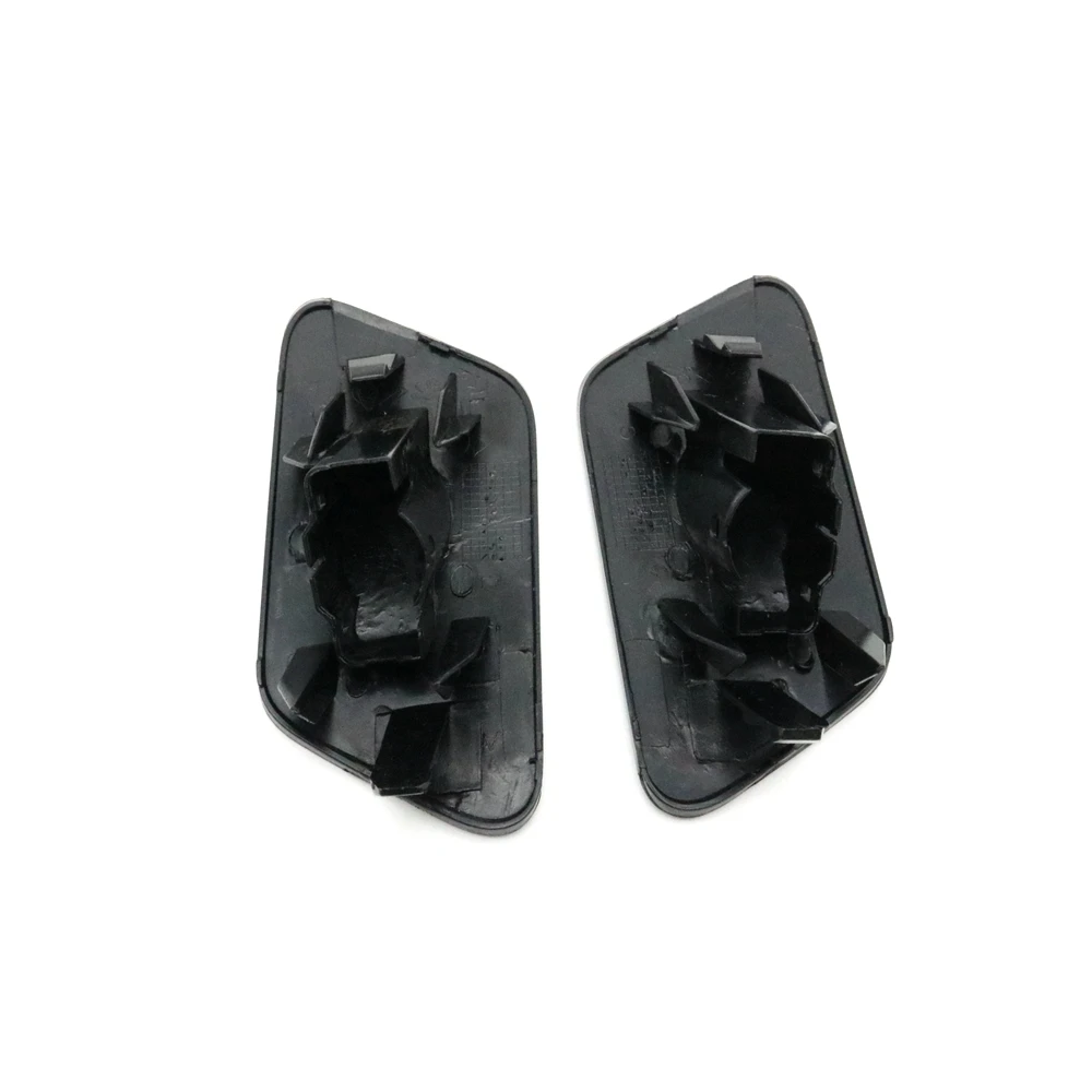 Cafoucs Car Headlamp Water Spray Jet Cover for Citroen C5 2009-2012 Headlight Washer Nozzle Caps car headlight washer nozzle cover