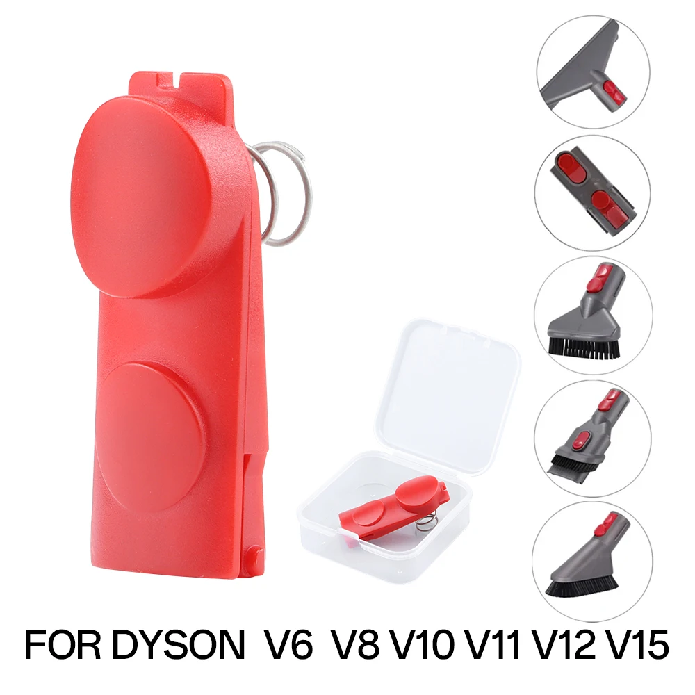 Clip De Cabezal De Limpieza, Botón De Lengüeta De Ptillo Con Rorte De Reputo Para Dyson V7 V8 V10 V11 V15, Piezas De Accionamiento Eléctrico, Pieza De Varita De Extensión - AliExprs
