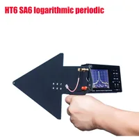 HT6 logarithmic Periodic antenna 0.6-10GHz direction finding antenna Spectrum analyzer signal analysis and positioning EMC 2