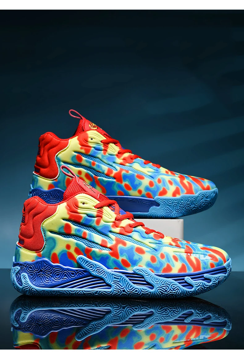 2023 Nowa Koszykówka Dla Mężczyzn Trening Na Zewnątrz Zapatillas Męskie Wysokiej Jakości Buty Do Gimnastyki Tenisowe Buty Antypoślizgowe Trampki_voghion.com