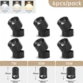 6 pieces Black