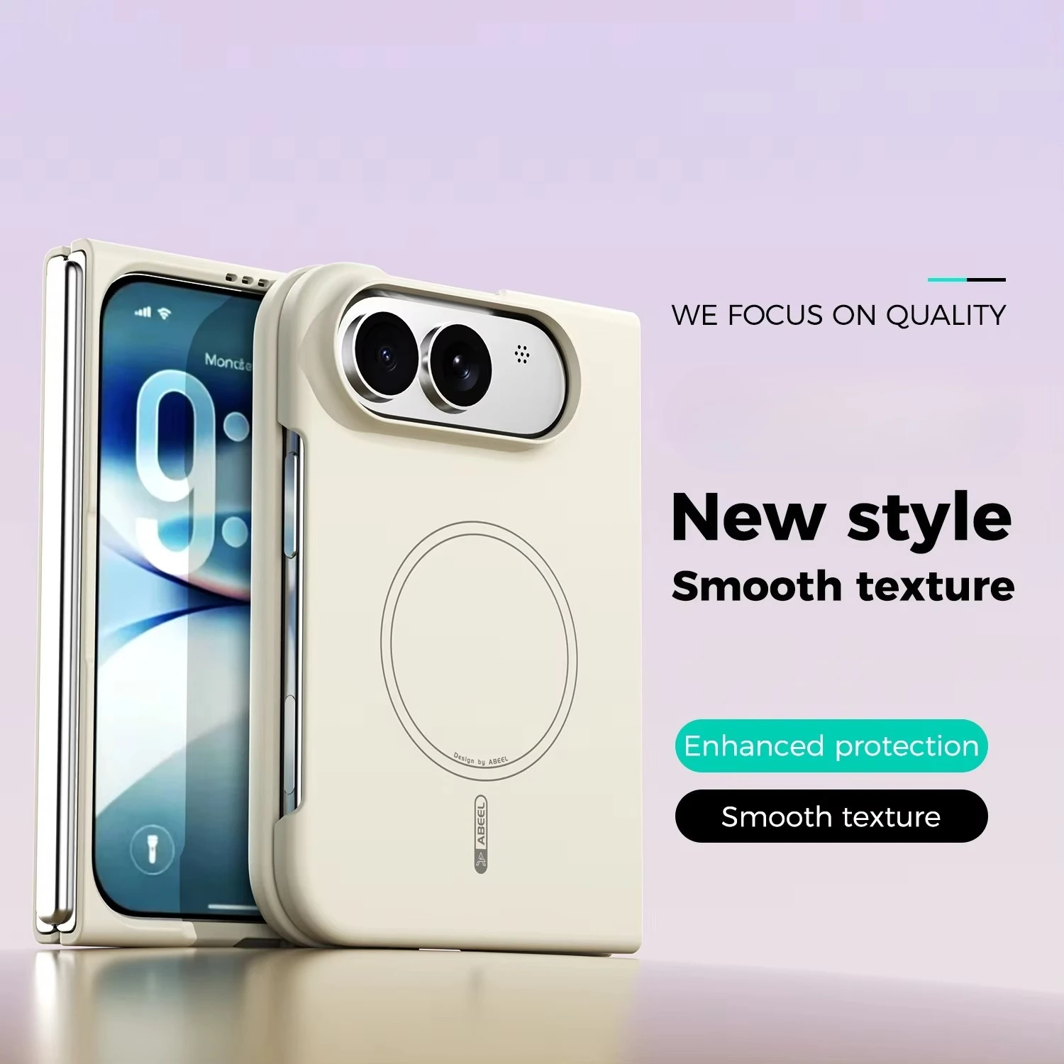 Liquid Silicone Magnetic Phone Case - Shockproof & Wireless Charging Compatible Cover