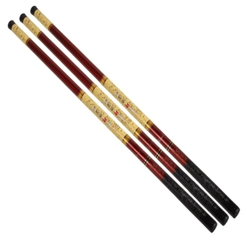 

2.7m/3.6m/4.5m/5.4m/6.3m/7.2m Carbon Fiber Fishing Rod Telescopic Ultra-light Hard Pole for Stream Freshwater Carp Pole