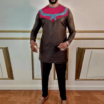 Tunji Embroidered Dashiki Outfit