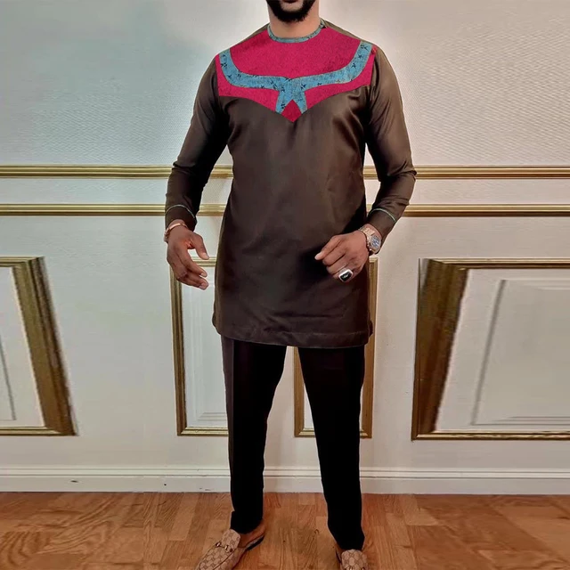 Tunji Embroidered Dashiki Outfit