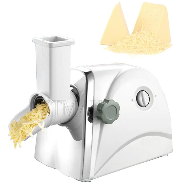 220v Cheese Slicer Electric Commercial Automatic Shredder Cheese Grater  Household Cheese Slicing Vegetable Shredding Machine - Food Processors -  AliExpress