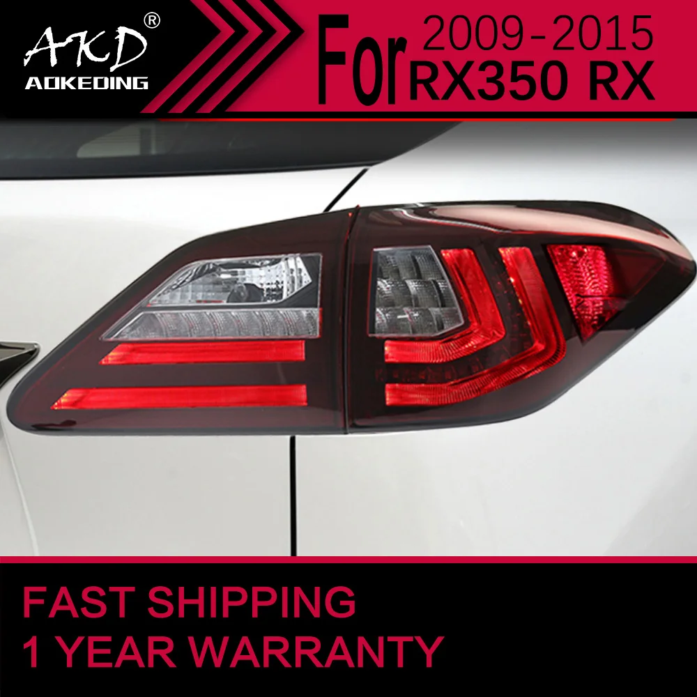 

Car Lights for Lexus RX350 RX LED Tail Light 2009-2015 RX270 RX Rear Stop Lamp Brake Signal DRL Reverse Automotive Accessories