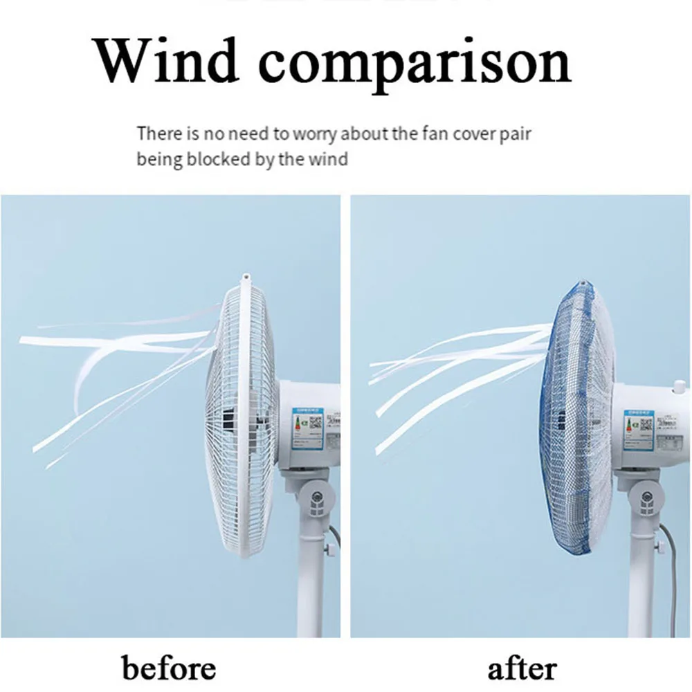 1PC Safe Electric Fan Protection Cover Children's Anti-pinch Hands Protector Safety Net Fan Dust Cover Mesh Kids Finger Guards