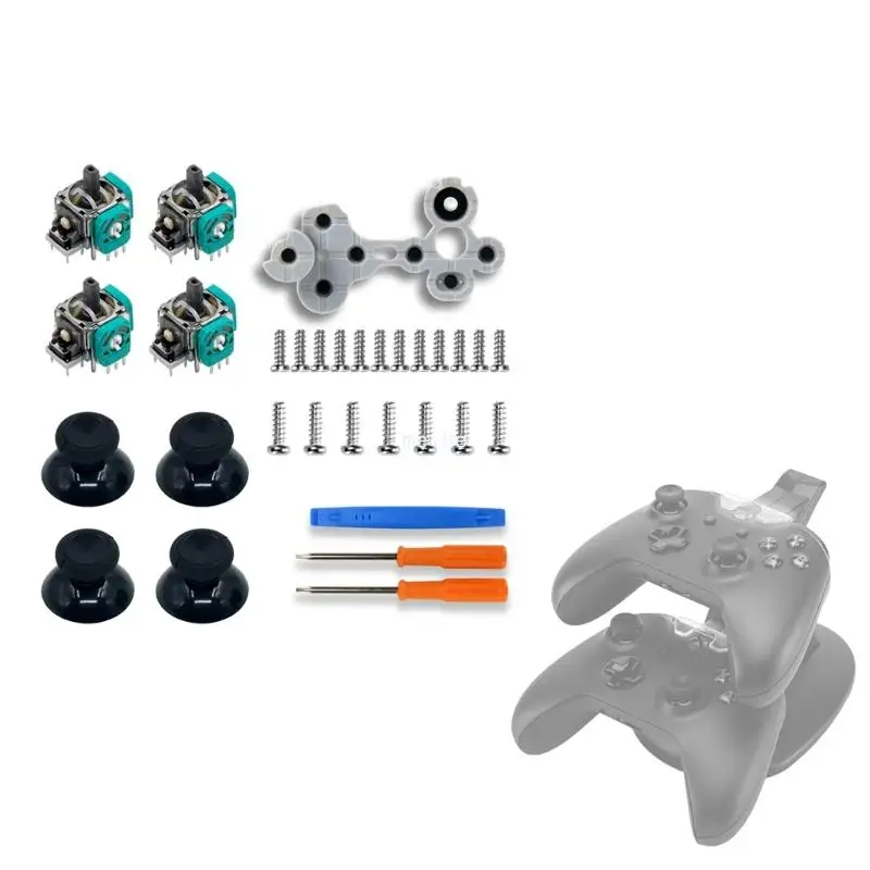 조이스틱 센서 모듈 캡 드라이버 크로우바-XBOX 시리즈 S-X 게임 부품 B85B용