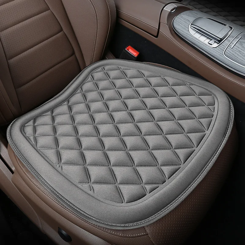  Tsumbay Car Pressure Relief Memory Foam Comfort Seat Cushion  with Non Slip Bottom for Car Driver Office/Home Chair - Black : Automotive