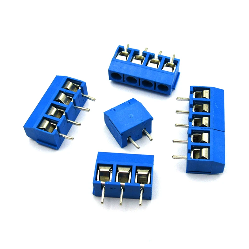 5/10 pz KF128 2.54mm PCB Mini morsettiere a ve connettore per fili