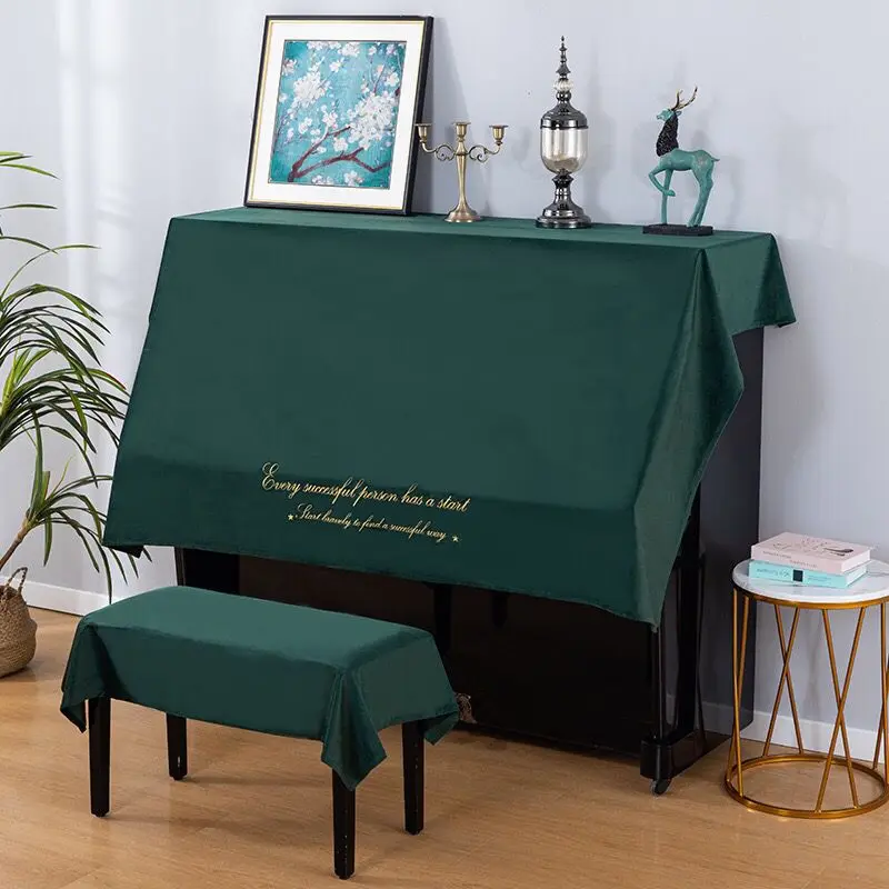 Creative American Piano Cover Dustproof Cover Piano Cloth Top Stool Electronic Keyboard Dustpproof CoverLH255