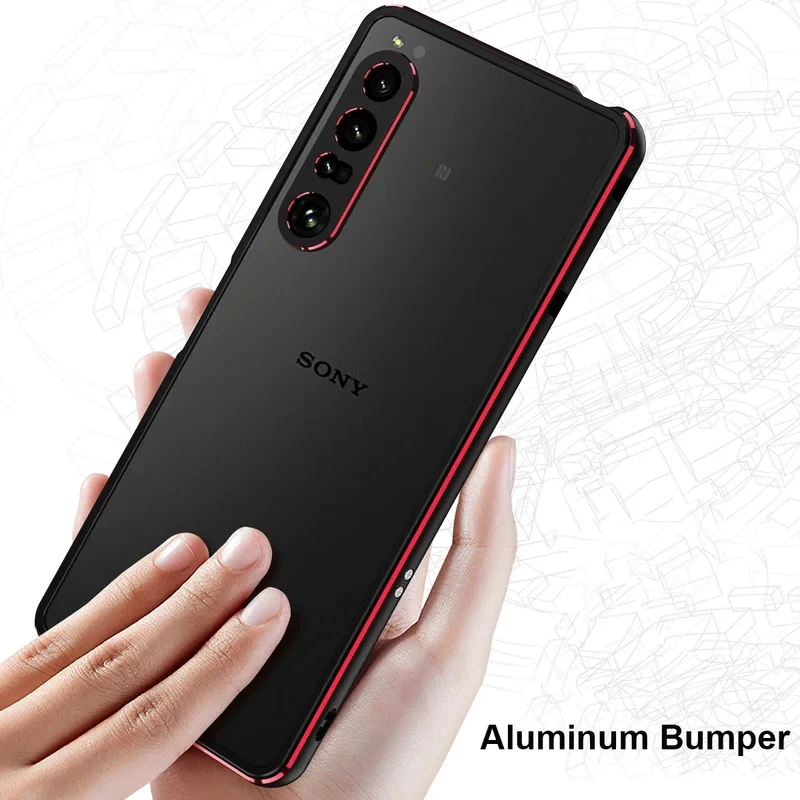 Aluminum Bumper Frame with Camera Protector Cover