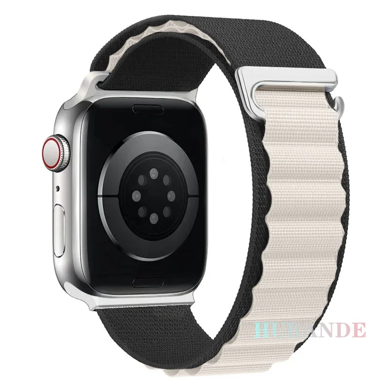 Alpine Loop Nylon Strap for Apple Watch - Vibrant and Durable Design