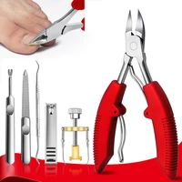 Toe Nail Clippers Nail Correction Thick Nails Ingrown Toenails Nippers Cutters Dead Skin Dirt Remover Pedicure Care Tool Pro 1