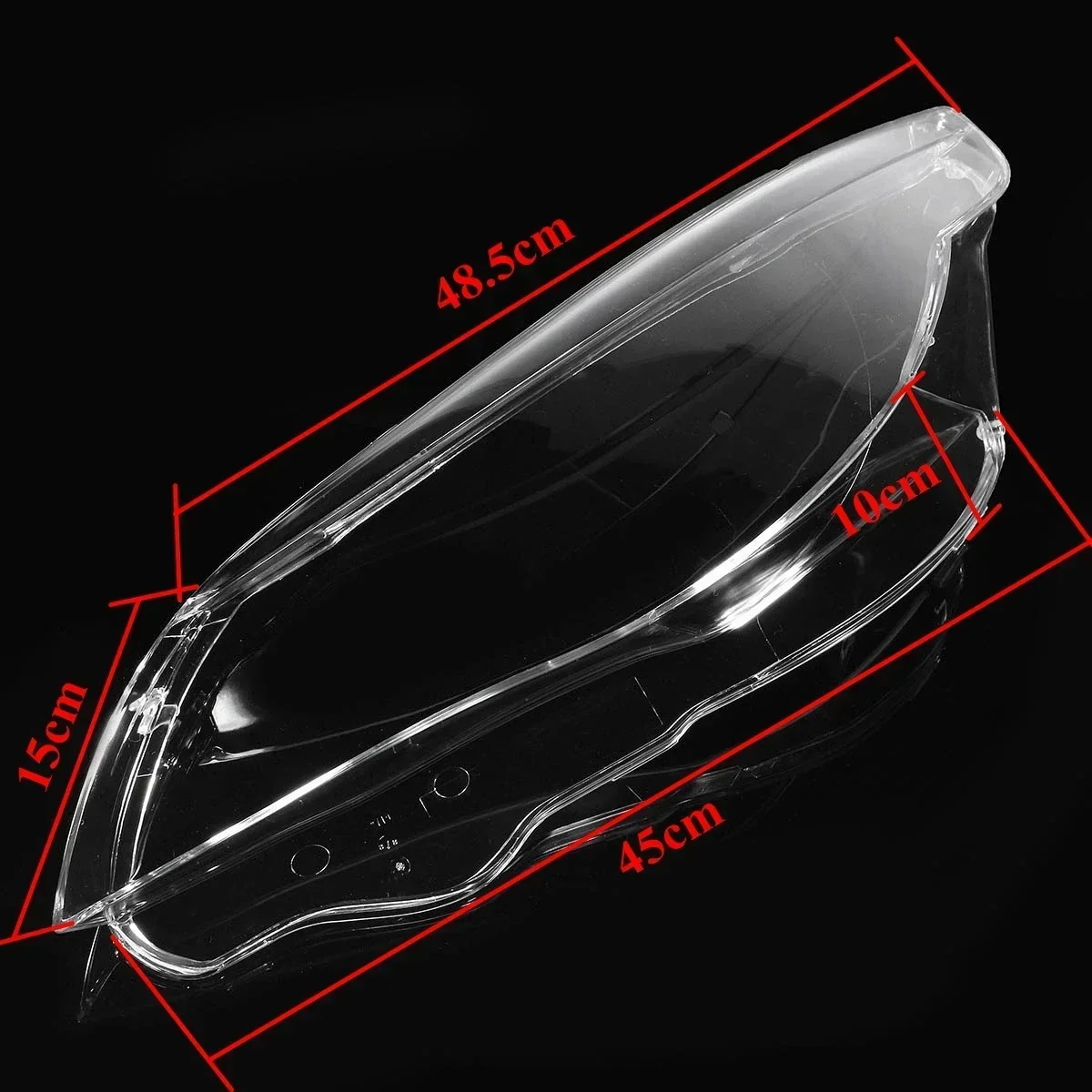 Car Headlight Lens Glass Lampcover Cover Lampshade Shell BMW E60 E61 25I 530I 545I 550I 2003-2010 Headlight Cover headlight cover headlight lens cover