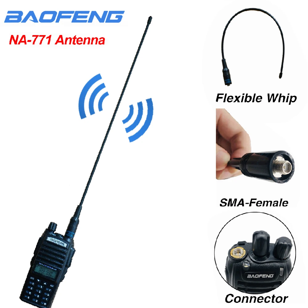 Original-Baofeng-NA-771-SMA-Female-Natenna-Dual-Band-VHF-UHF-High-Power ...