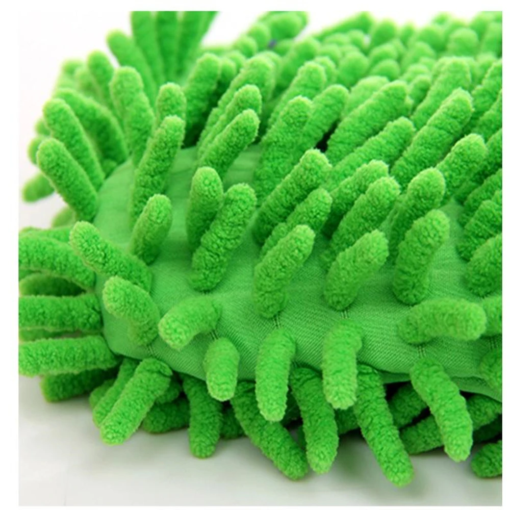 Car Cleaning Gloves Car Wash Gloves Chenille Coral Fleece Gloves Washing Wiper Car Cleaning Towel Auto Dust Washer Mitt Cleaning Accessories