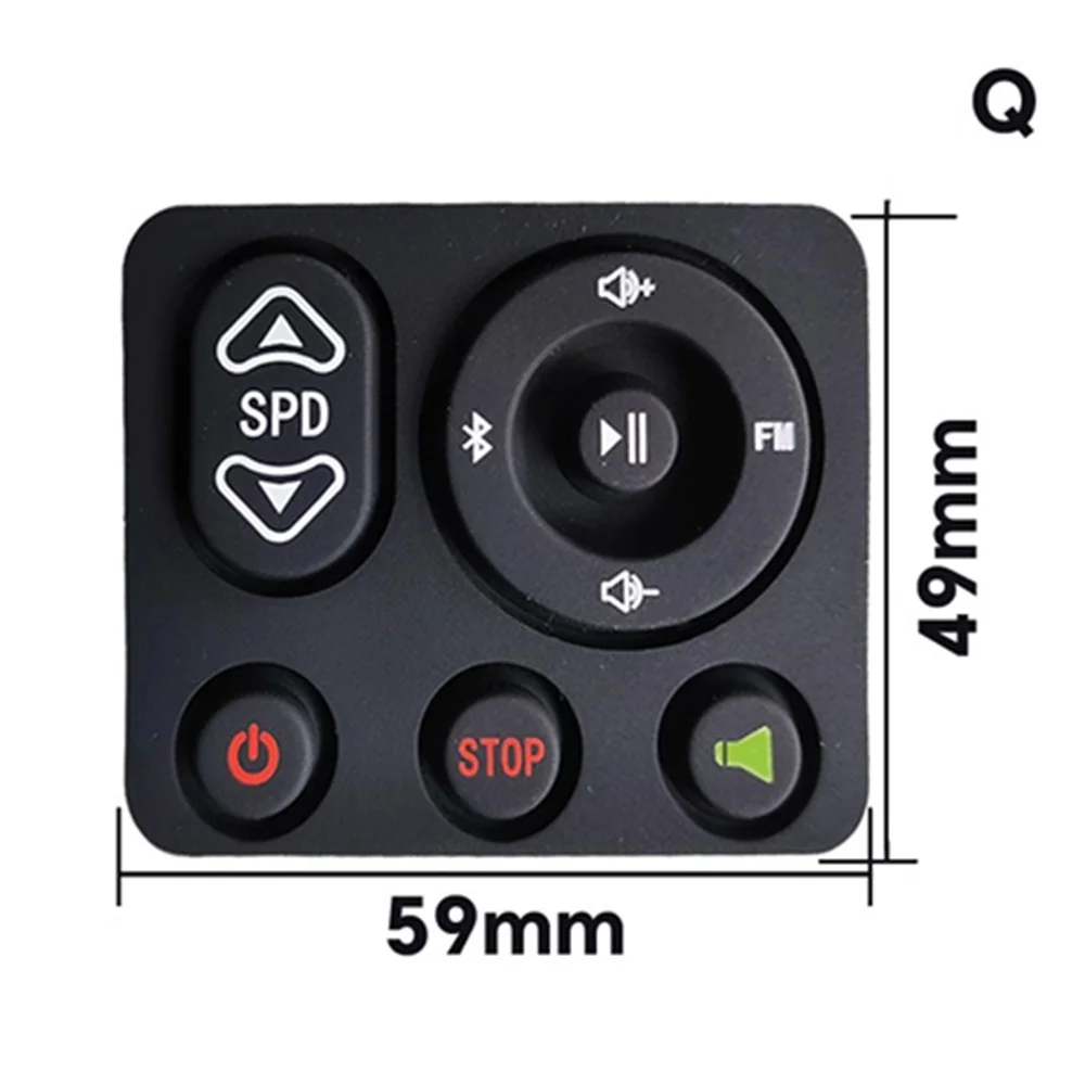 JayCreer Joystick Controller Keypad Panel For Electric Wheelchairs 6