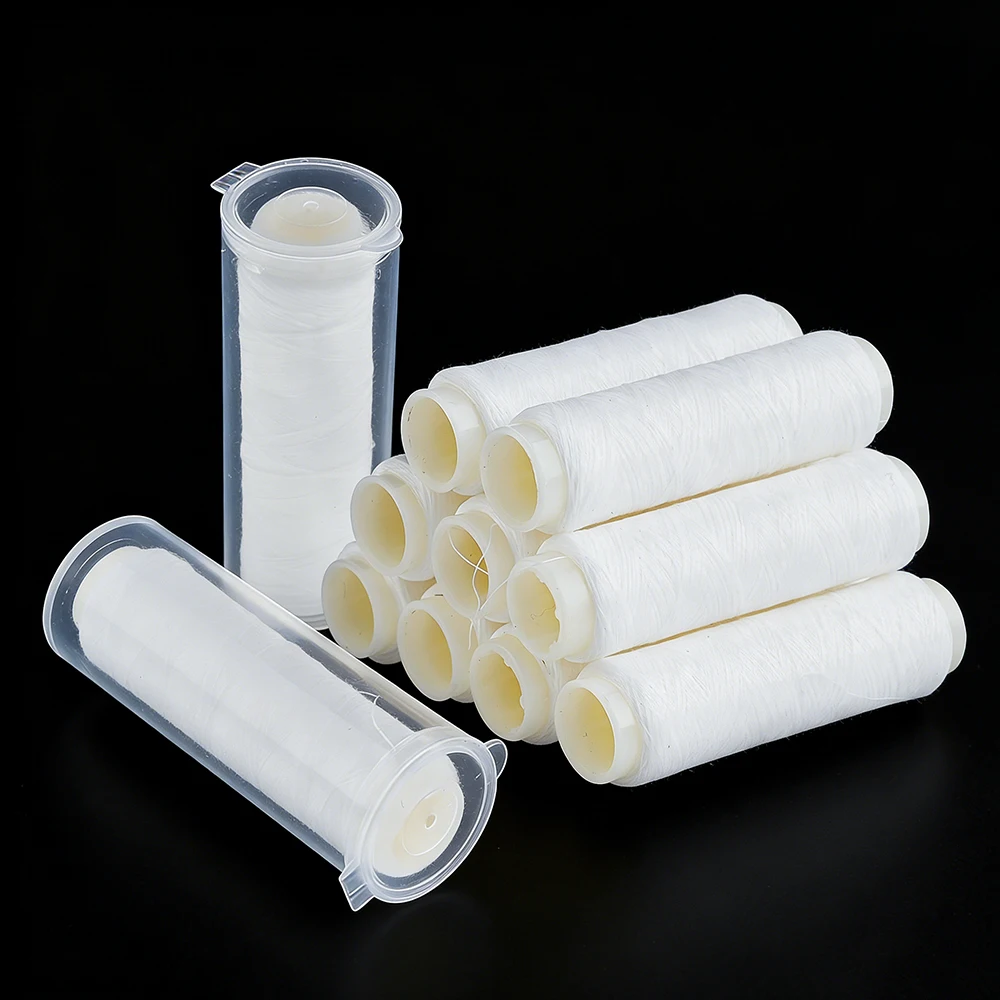 Elastischer Faden für Meeresfischereiköder, unsichtbarer Nylon-Köderschutzfaden, Köderfaden, Größe 1 # 2 # 3 # 4 # 5 # 7 # mit hochwertigem Fassgehäuse – Detail 1