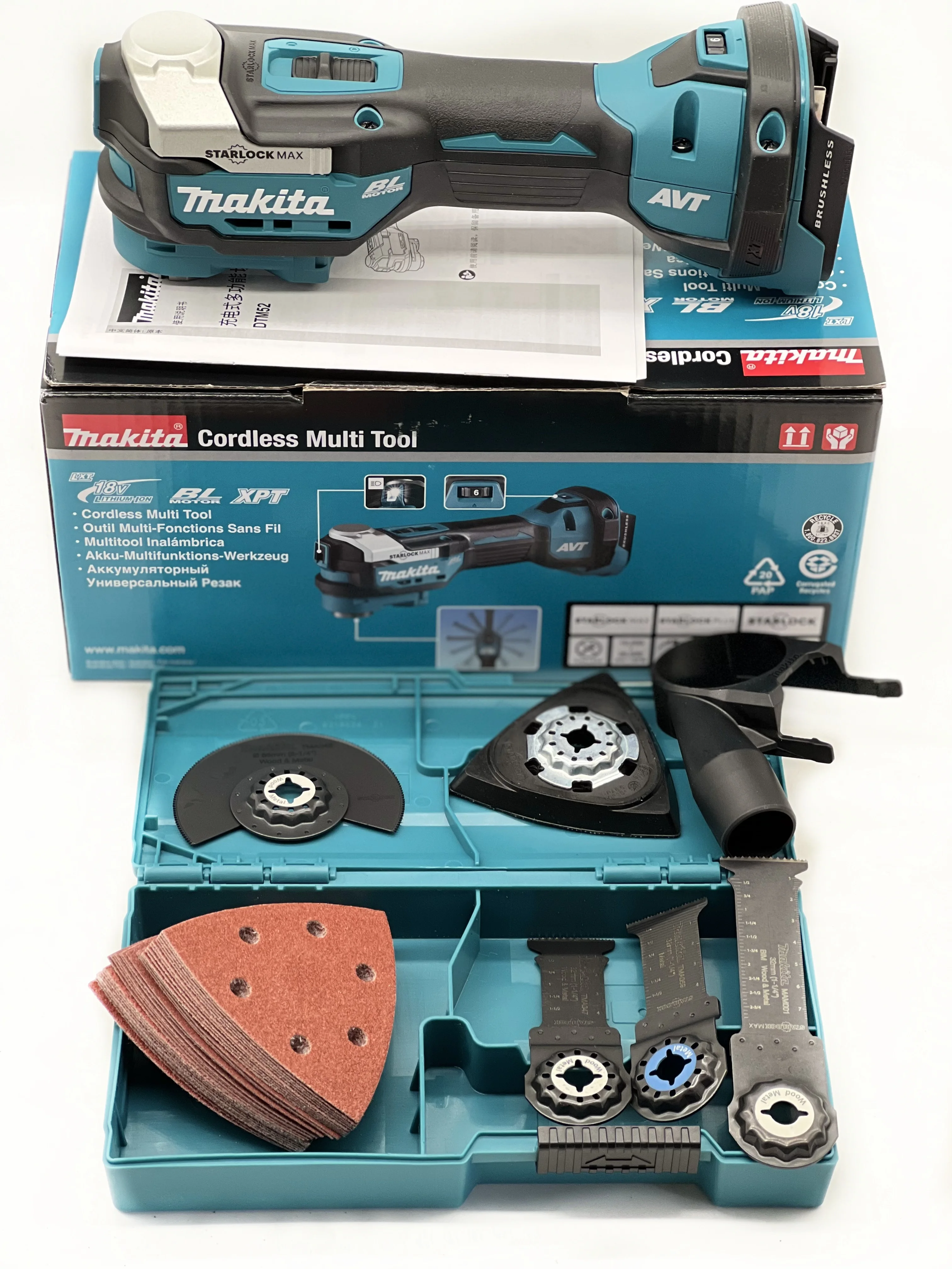 Makita DTM52ZX Бесщёточный многофункциональный инструмент | AliExpress