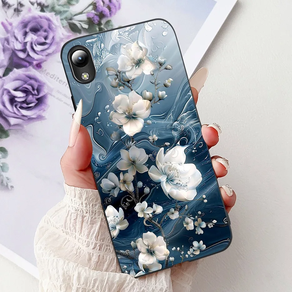 Stylish Painted Soft Silicone Phone Case Cover