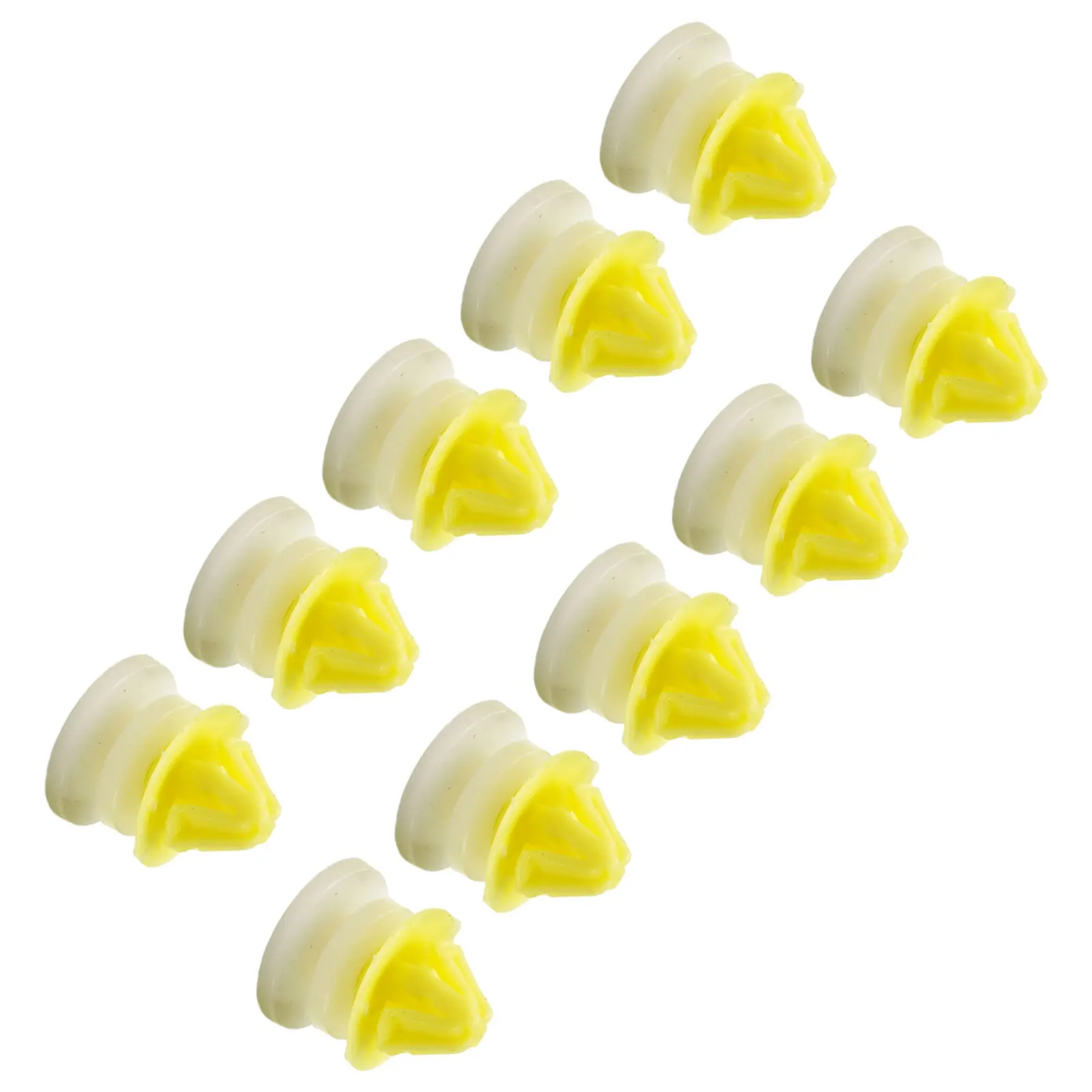 

Pack of 10 Car Interior Enhancers Door Card Panel Rivets Clips Fasteners for Renault Durable Material Long lasting