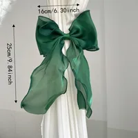 2 attaches de rideau en maille brillante avec nœud, sans perçage, style français, pour décoration intérieure, cordes décoratives pour rideaux 6