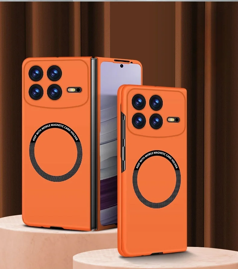 Ultrathin Magnetic Hard Case with Wireless Charging Compatibility and Skin-Feel Protection