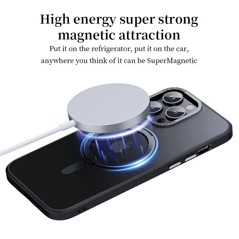 Magnetic 360° Rotatable Stand Case with MIL-Grade Drop Protection and Magnet Ring