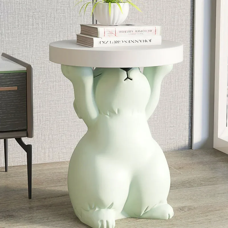 

Replica Organizer Nightstand Bluetooth Speaker Decor Cute Bedside Table Trendy Bedroom Luxury Nordic Criado Mudo Hotel Furniture