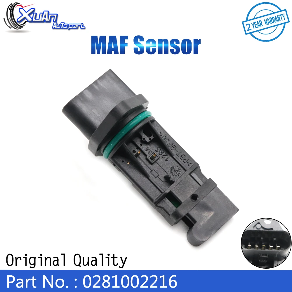 Xuan Maf Mass Air Flow Meter Sensor 0281002216 For Volkswagen