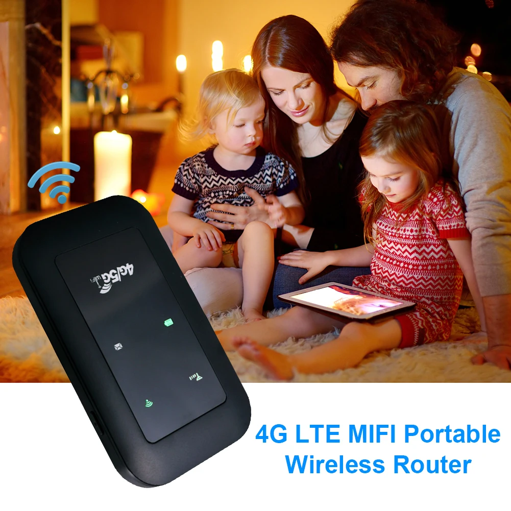 4G LTE 라우터 150Mbps WiFi 리피터 신호 증폭기 네트워크 확장기 모바일 핫스팟 포켓 무선 Mifi 모뎀 SIM 카드 슬롯
