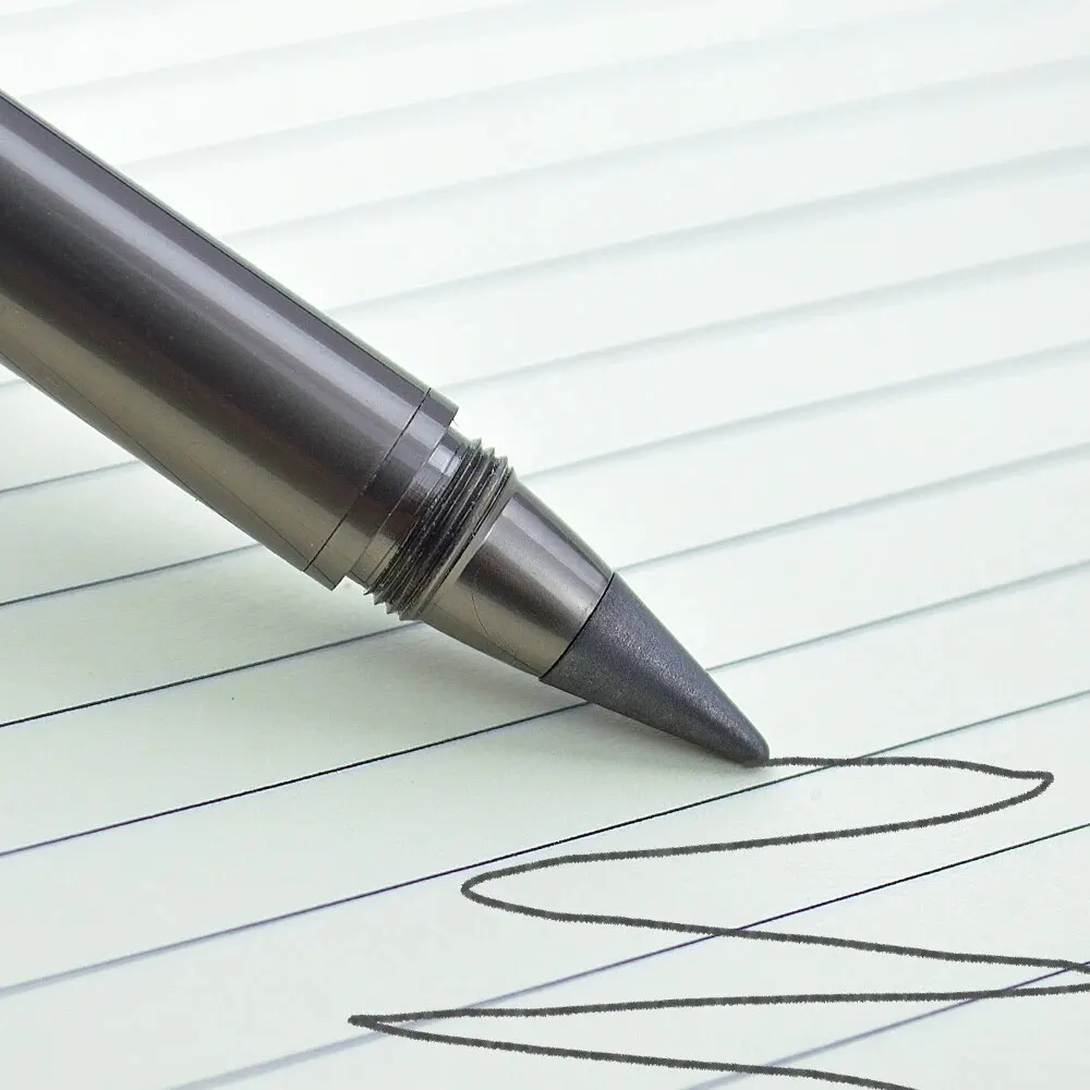 휴대용 이중 기능 펜, 볼펜 + 연필, 부드러운 필기와 휴대 용이, 검정색 잉크, 완벽한 선물, 1 PC