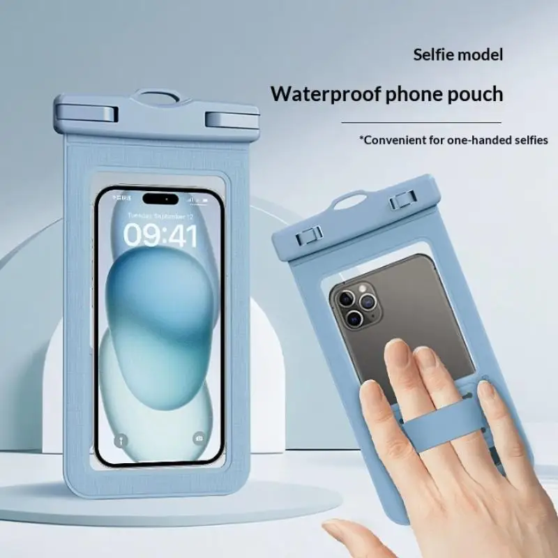 Waterproof Neck-Hanging Phone Pouch with Full Screen Touch Sensitivity