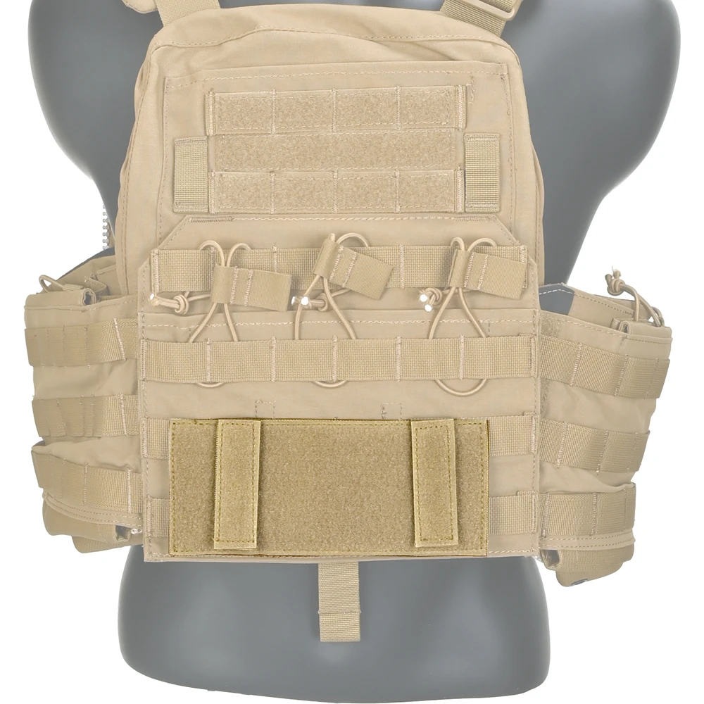 Tactical Vest Molle Hook&Loop Modular ID Patch Loop Panel Converter Ribbon Adapter Panel For Attching DIY Patch Badge