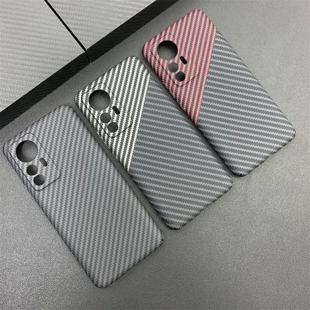 Cover For Xiaomi 13T Pro Case Carbon Fiber Texture Pattern Matte Hard Case  For Xiaomi Mi