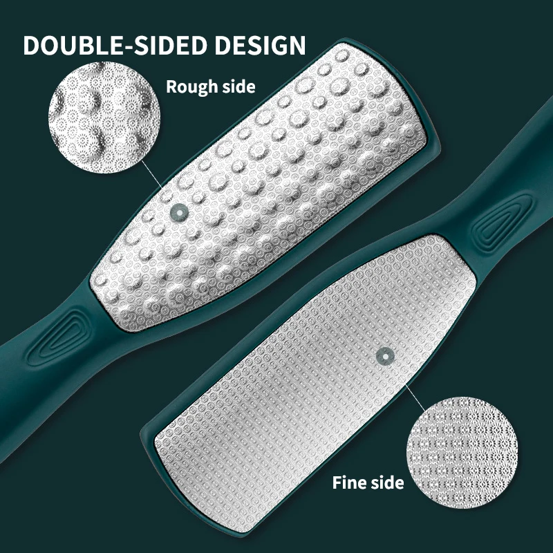 Double Side Foot Rasp Hard Dead Skin File Calluses Remover Foot Care Pedicure Grinding Tool Stainless Steel Beauty Tool