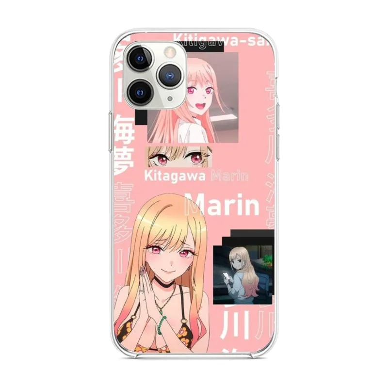 スマホアクセサリー Marin Anime Marin Kitagawa Phone Case for iPhone 14 13 12 11 XS X