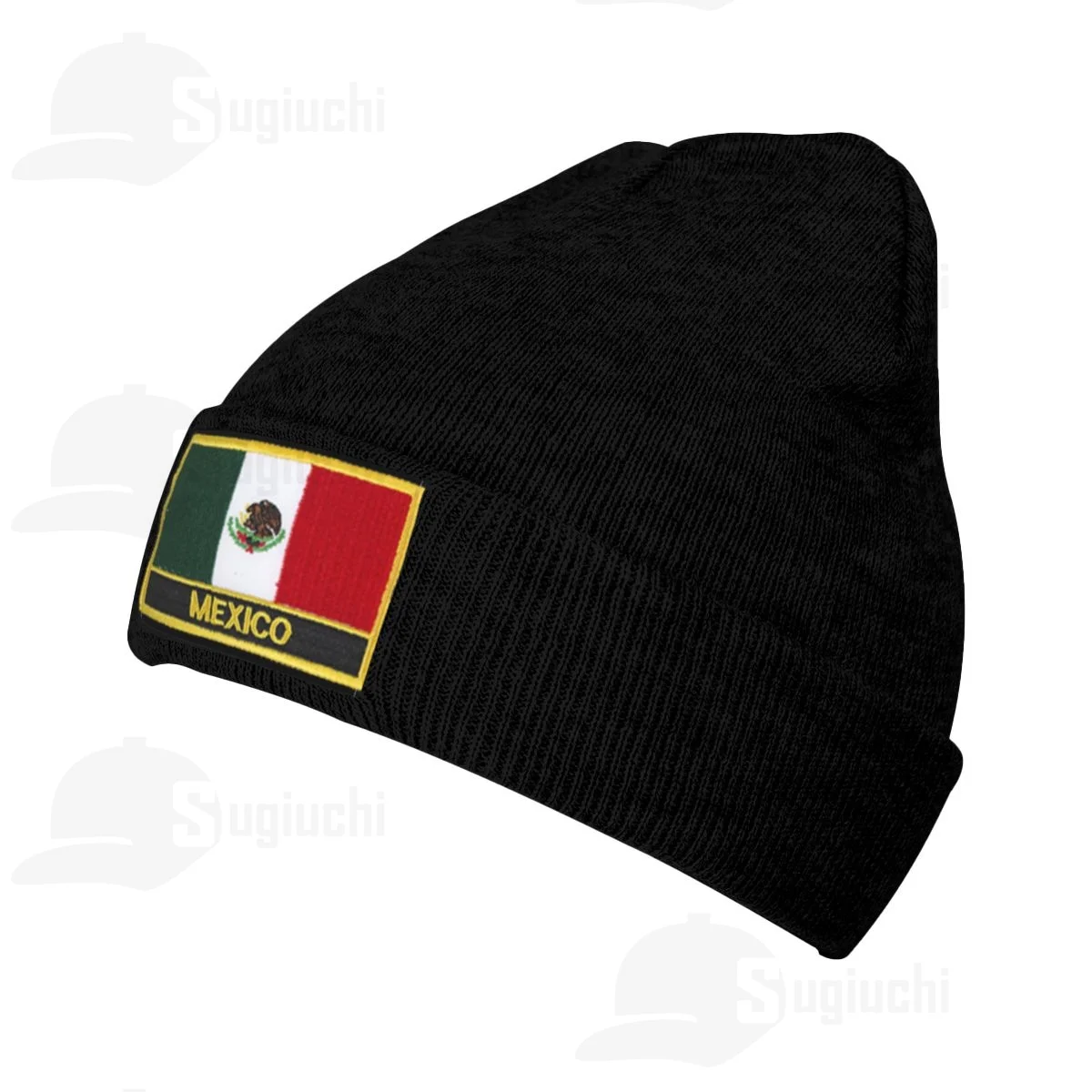 

Mexico Country Embroidery LOGO Men Women Unisex Knitted Hat Winter Autumn Beanie Cap Warm Bonnet