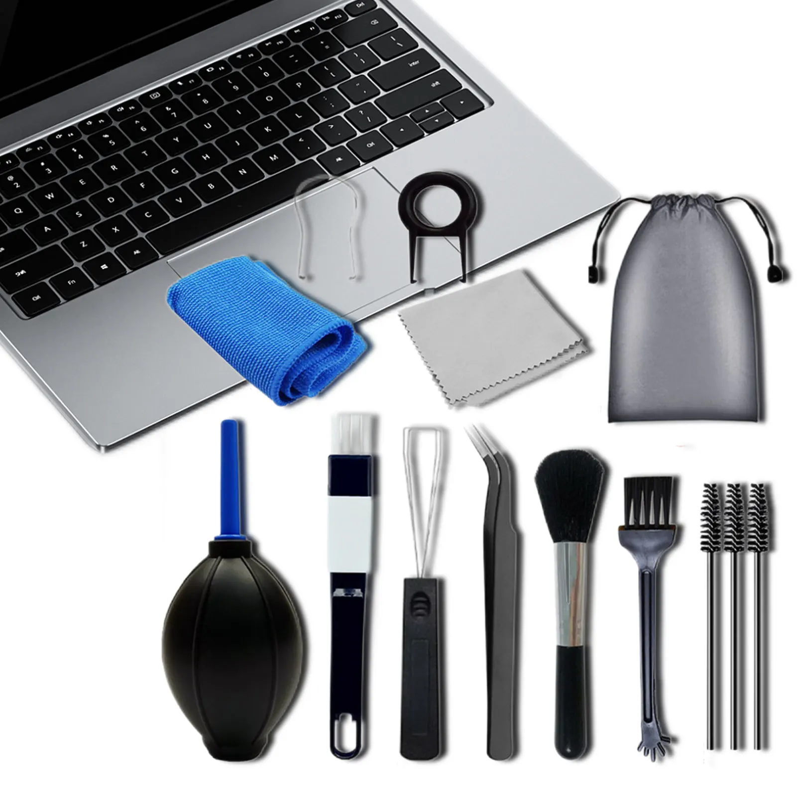 Keyboard Cleaning Set Multifuncational Computer Crevice Cleaning Kit