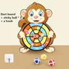 Montessori Dart Board Target Sports Game Toys For Children 4 To 6 Years Old Outdoor Toy Child Indoor Girls Sticky Ball Boys Gift 3