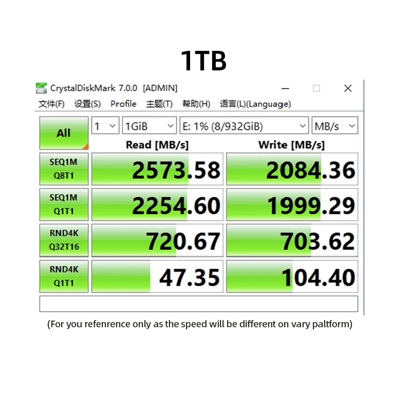 Gudga Nvme m2 Ssd tb 512 gb Ssd Pcie Gen3.0*4 Ssd 2280 M.2 Nvme Ssd 256 gb 128 gb Disco Rígido 2500 mb s Qlc 3d Nand Flash M.2 Unidade Interna de Estado Sólido para Laptop Desktop - Imagem 4