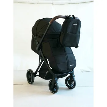 2025 New High-view Children's Stroller Baby Stroller Artifact Large Size Baby Stroller with Foot Cover 1